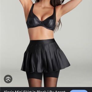 Agent Provocateur Black Mini Skirt